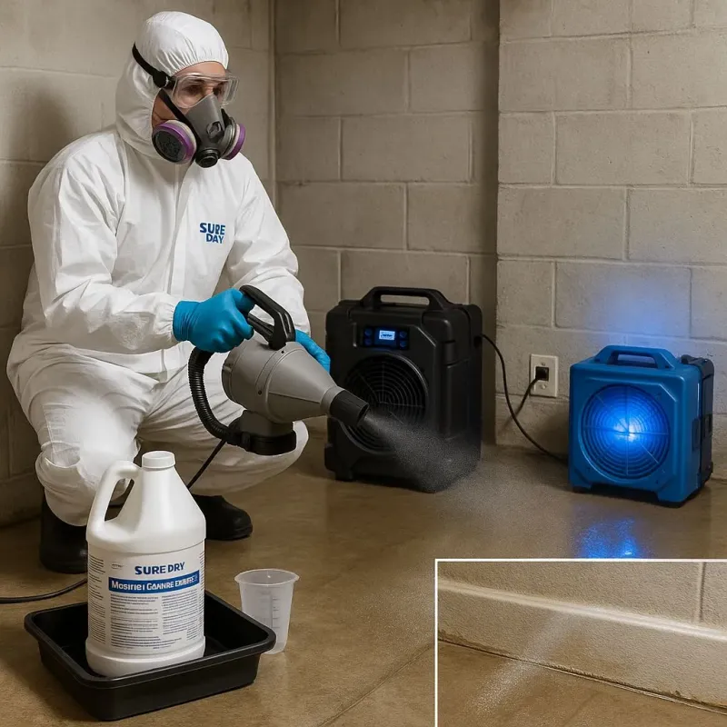 Sanitization and Odor Removal process in Camden, NJ